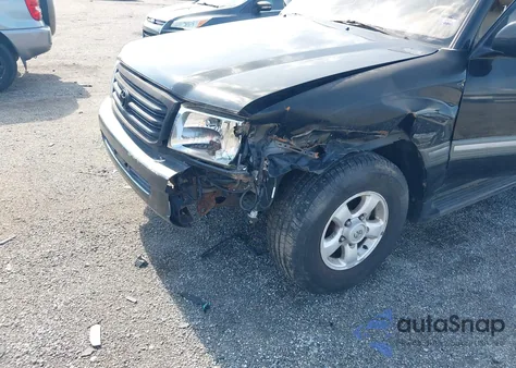 1999 Toyota Land Cruiser z USA, uszkodzony, nr VIN JT3HT05J7X0046743